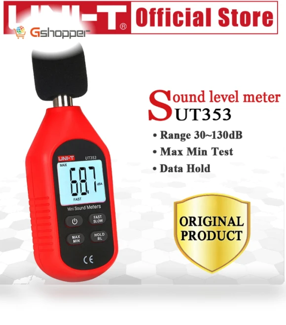 Noise Measuring Instrument — Sound Meters, UNI-T