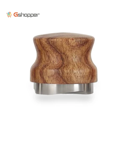 Pear Wood Stainless Steel Coffee Compressor — Tampers