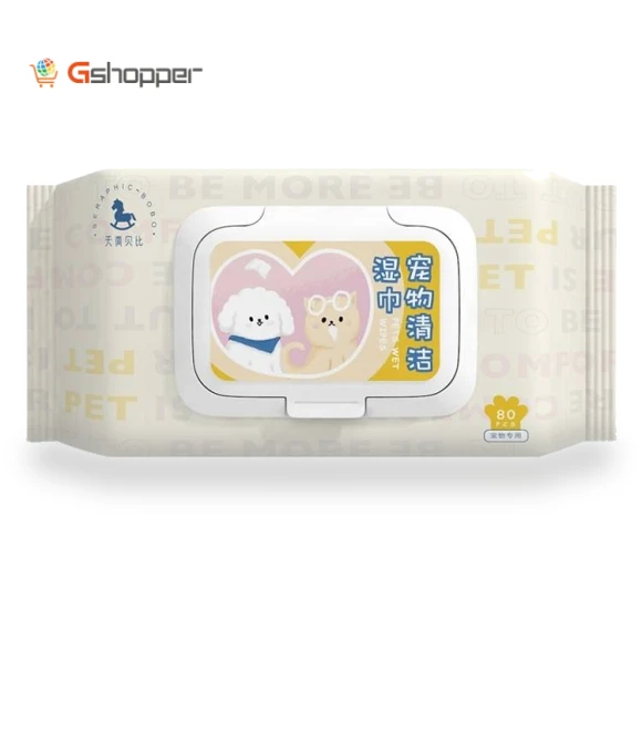 Pet Cleaning Wet Wipes — Grooming Wipes, Naive Baby