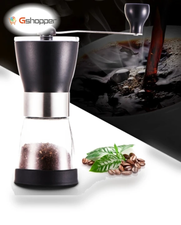 Portable Conical Burr Mill Manual Spice Herbs Hand Grinding Machine — Hand Coffee Grinders