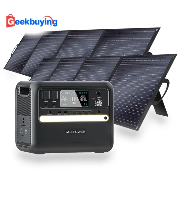 Portable Power Station with Solar Panels — Power Inverters, TALLPOWER