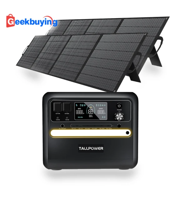 Portable Power Station with Solar Panels — Power Inverters, TALLPOWER