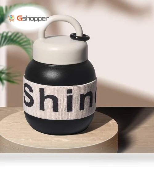 Portable Thermos Coffee Cup with Tea Filter — Travel Drinkware