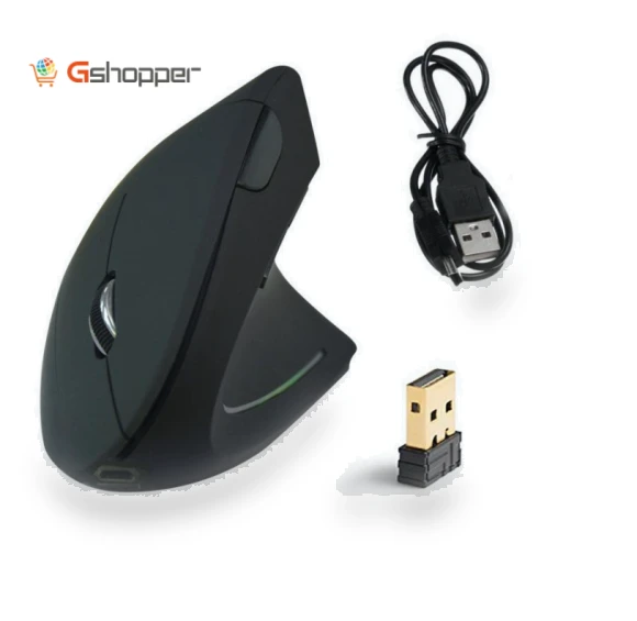 Rechargeable Vertical Wireless Mouse — Mouse Pads