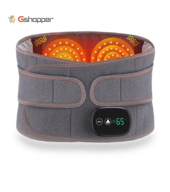 Red Light Heating Massage Waist Protector Belt — Back Braces