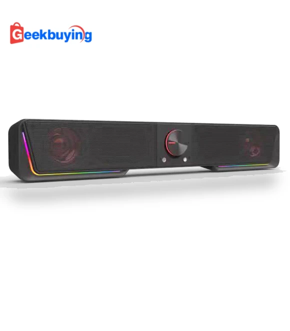 RGB Bluetooth Sound Bar 2.0 Channel with Dual Speakers and Dynamic Lighting — Sound Bars, Redragon