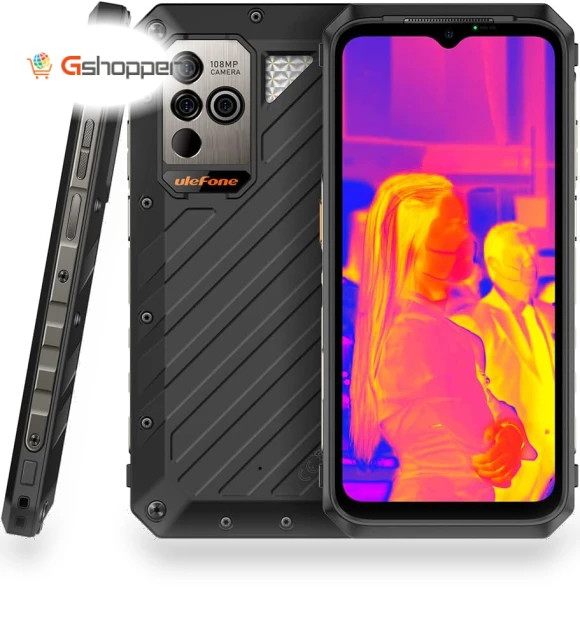Rugged Phone with FLIR Thermal Imaging Camera — Lens Attachments, Ulefone