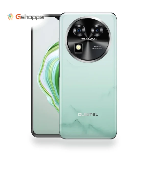 Smartphone with 5150mAh Battery and 6.6-Inch 2k Display — Mobile Devices & Accessories, OUKITEL