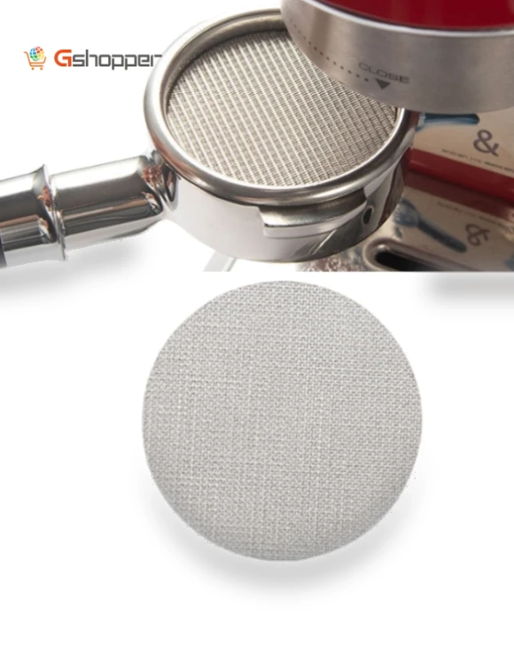Stainless Steel Sintered Sheet Coffee Splash Filter — Coffee Filters