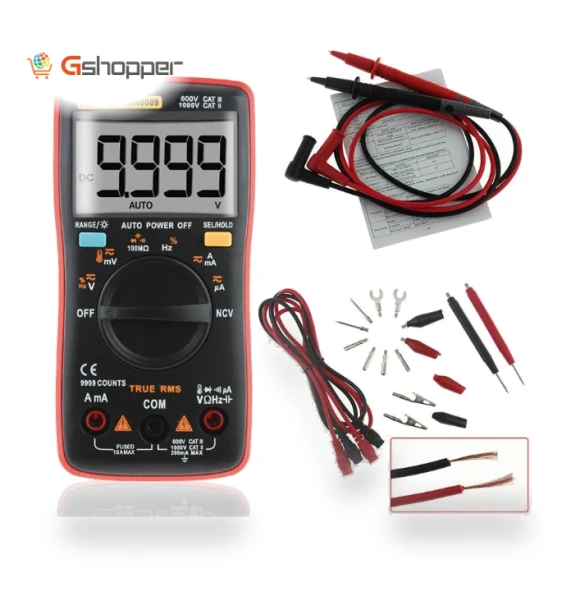 True RMS NCV Digital Multimeter — Electrical Testers, ANENG