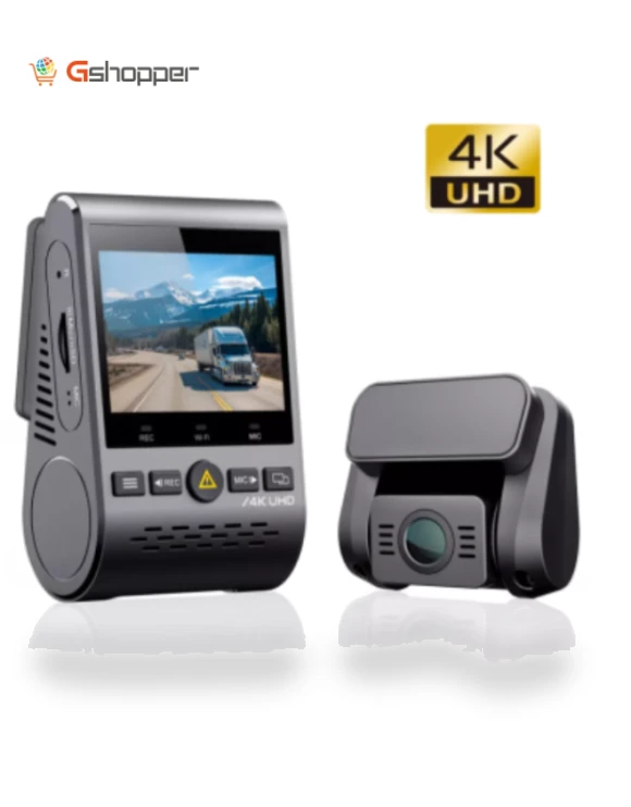 Ultra 4K Front + Full HD 1080P Rear Dual Channel Wi-Fi GPS Dash Camera — Dashboard Cameras, VIOFO