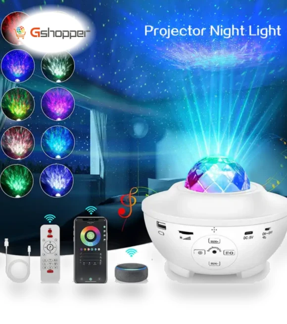 Wifi Projector Light Starry Auto Lighting System — Outdoor Light Projectors