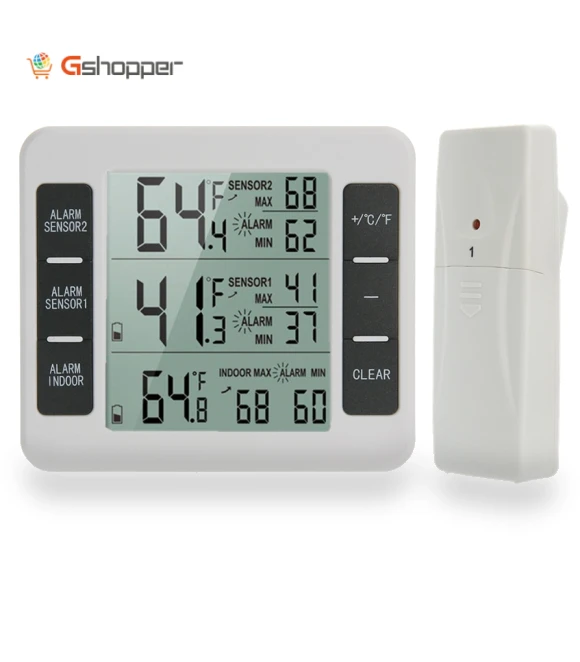 Wireless Indoor Outdoor High-Precision Thermometer — Home Climate Control