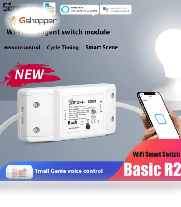 Wireless WIFI Remote Control Timing Switch — Dimmer Switches, Sonoff