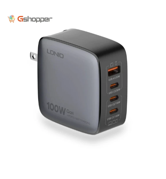 100W 4-Port USB PD Charger — Chargers, LDNIO