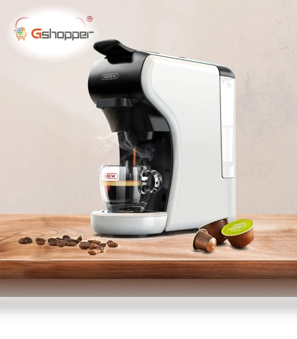 4 IN 1 Expresso Coffee Machine — Coffee & Espresso Combos, HIBREW