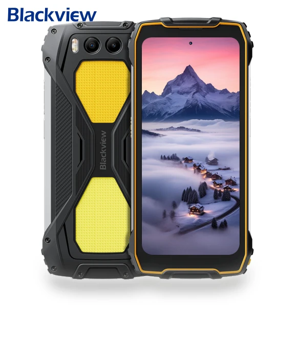 6.67-Inch 90Hz Display Helio G81 6+256GB 15000mAh Night Vision Camera Camping Light 4G Ruggedized Cellphone — Screen Protectors, Blackview