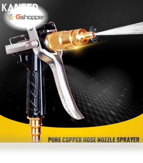 All Copper High Pressure Water Gun Head — Faucets