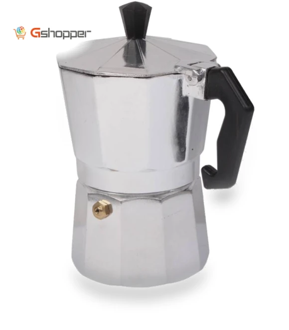 Aluminum Moka Coffee Maker — Stovetop Moka Pots