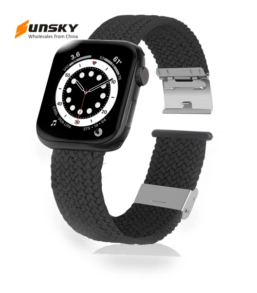 Braided + Stainless Steel Watch Band — Watch Accessories
