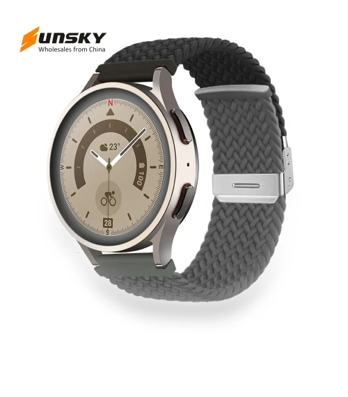 Buckle Braided Nylon Watch Band — Bands