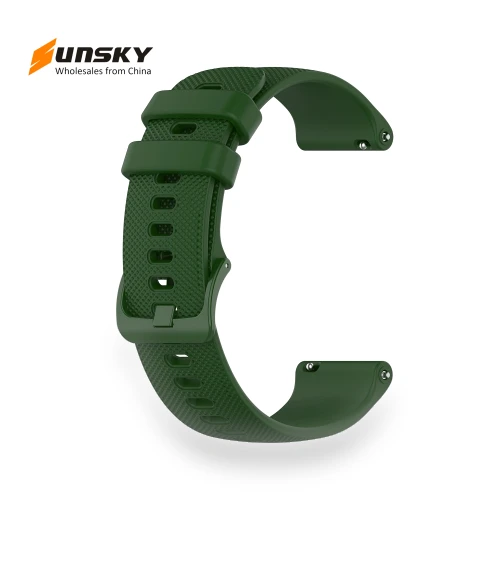 Checkered Silicone Watch Band — Bands, Xiaomi