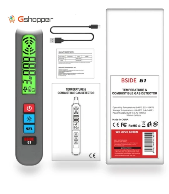 Combustible Gases Leak Detector — Gas Safety Equipment, BSIDE