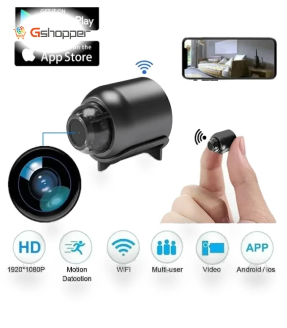 Compact 1080P HD WIFI Camera — Smart Home Security