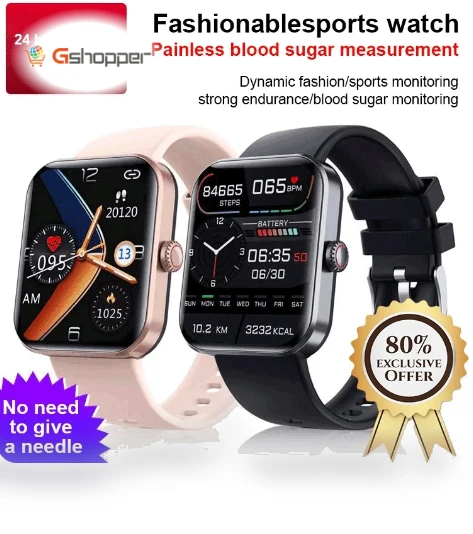 Fashion Watch with Health Monitoring — Smartwatches