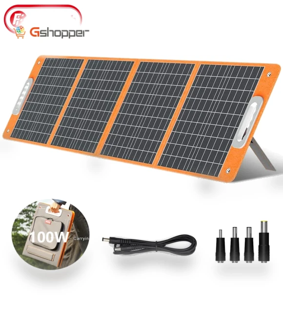 Foldable Solar Panel Portable Solar Charger — Solar Chargers, Flashfish