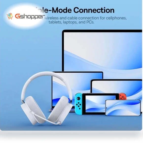 Gaming Wireless Headphone with Mic — Over-Ear Headphones, Baseus