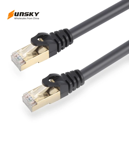 Gigabit Network Cat 8 Dual-shielded Cable — Cat 5e