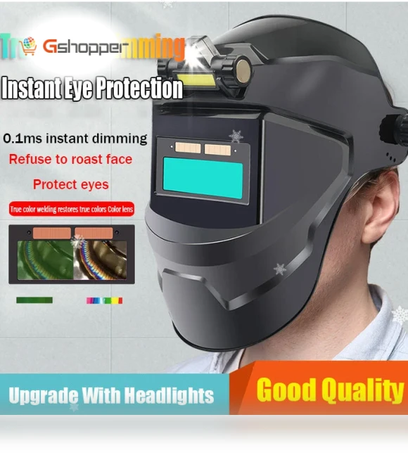 Head-mounted Lightweight Protective Mask — Welding Helmets