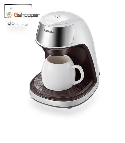 Home Office Small Portable Drip Coffee Machine — Single-Cup Coffee Makers, Konka