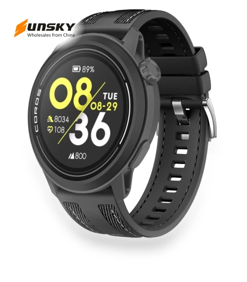 Hybrid Nylon Silicone Watch Band — Watch Straps & Bands, COROS