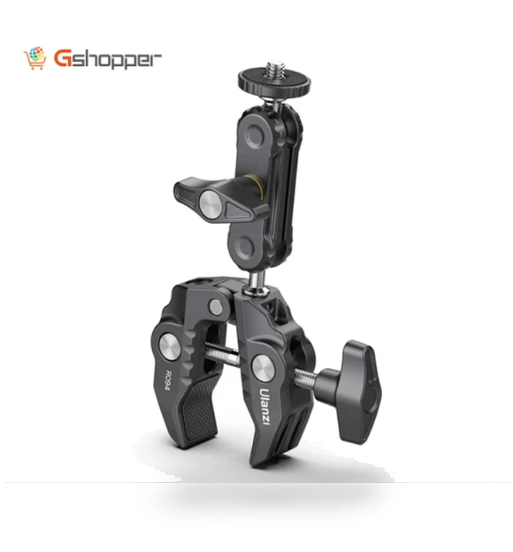 Metal Super Clamp with 360° Ball Head Magic Arm — Mounts & Clamps, Ulanzi