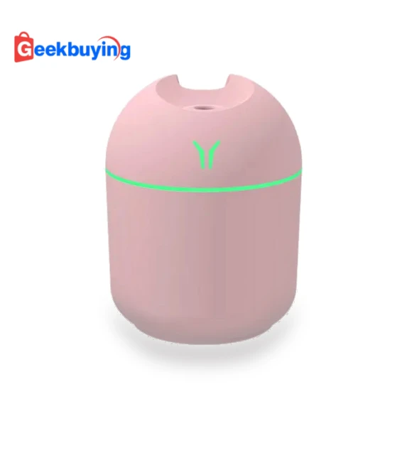 Mini USB Air Humidifier Aroma Diffuser with LED Light — Air Moisturizers, Other