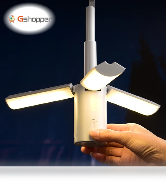 Multifunctional Folding Camping Light — Lanterns