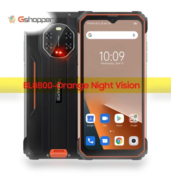 Night Vision Pro Rugged Phone — Adventure & Sports Cameras, Blackview