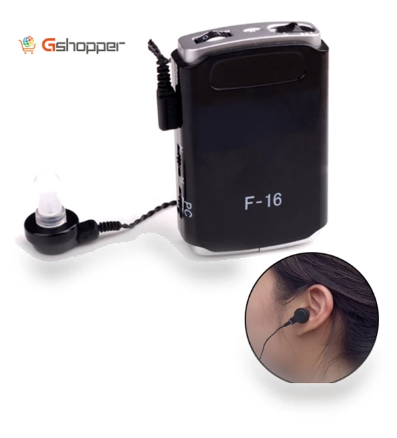 Pocket Sound Amplifier Hearing Aid Headphones — Hearing Amplifiers