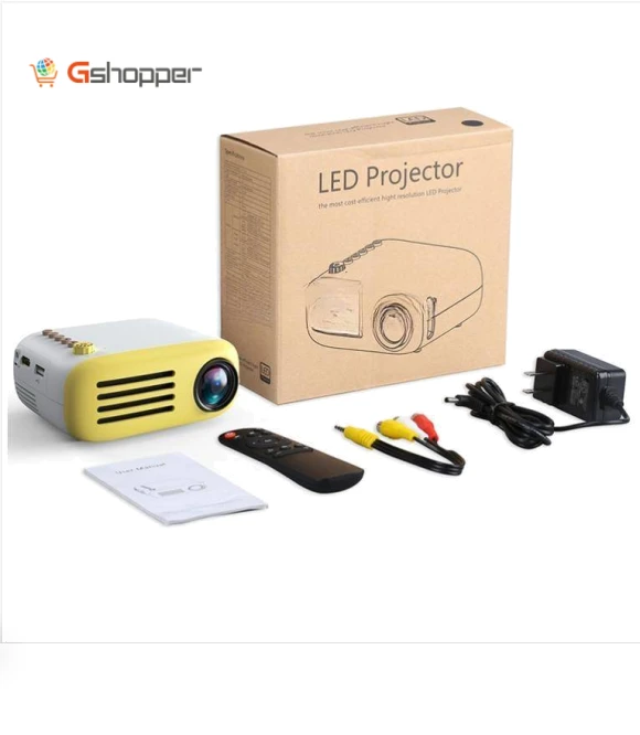 Portable LED Pocket Mini Projector — Home Theater Projectors