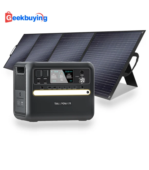 Portable Power Station with Solar Panel — Power Inverters, TALLPOWER