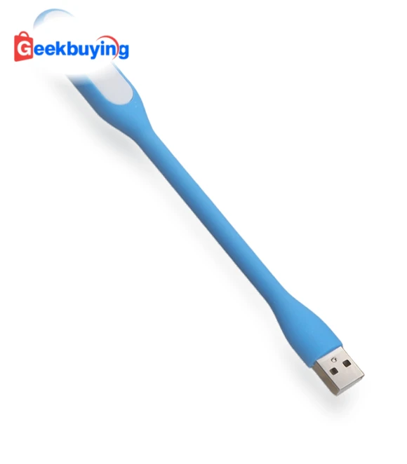 Portable USB LED Reading Light with Flexible Arm — Book Lights, Other