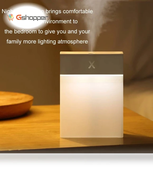 Silent Night Light Desktop Humidifier — Air Moisturizers