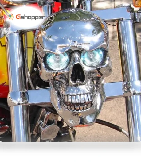 Skull Headlight — Bike Headlights