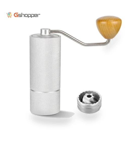 Stainless Steel Hand Crank Coffee Bean Grinder — Hand Coffee Grinders