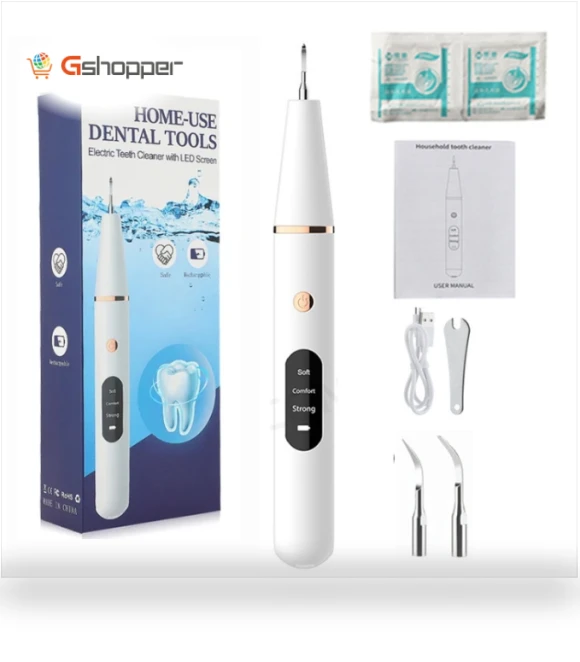 Ultrasonic Electric Dental Cleaner — Power Flossers