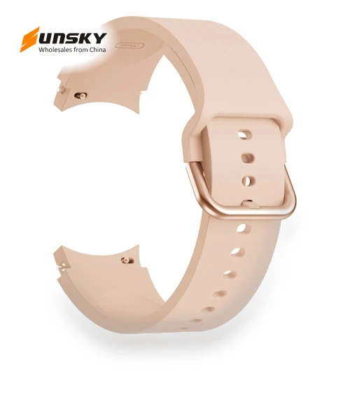 Universal Silicone Colorful Buckle Watch Band — Smartwatch Straps, Samsung
