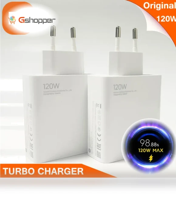 120W GAN EU Charging Charger — Wall Chargers, Xiaomi