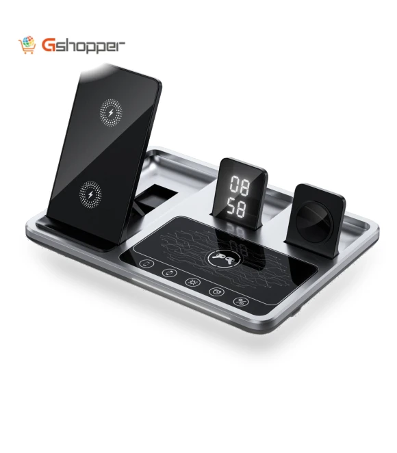 4-in-1 Folding Multi-Function Wireless Charger — Power Hubs
